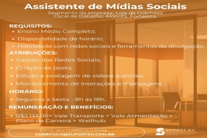 Assistente de Midias Sociais